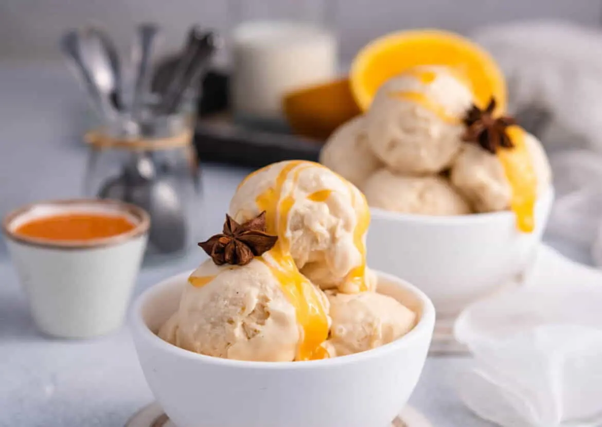 Helado de Té Chai