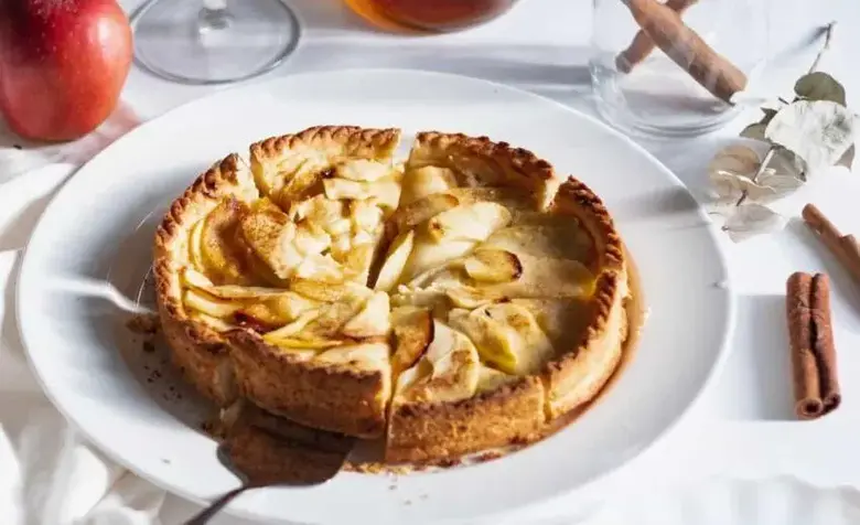¿Cómo recalentar la tarta de manzana?