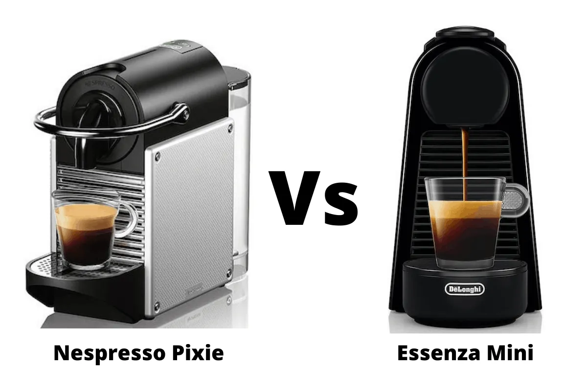 Comparativa de cafeteras Nespresso Pixie y Essenza Mini