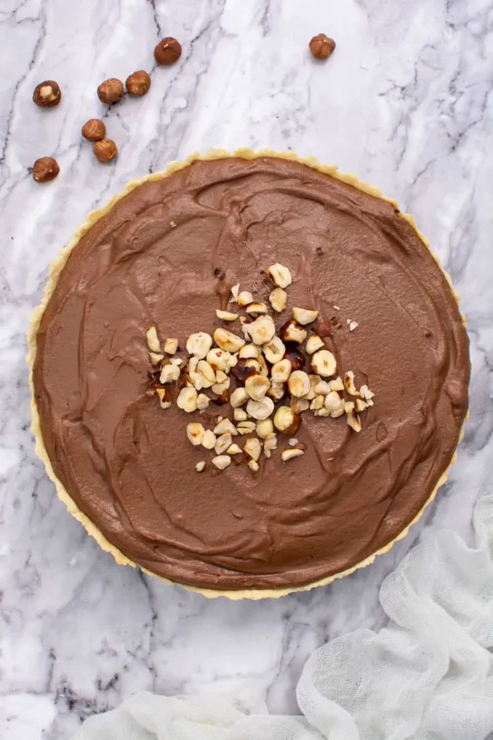 Recetas de tarta de queso casera con Nutella