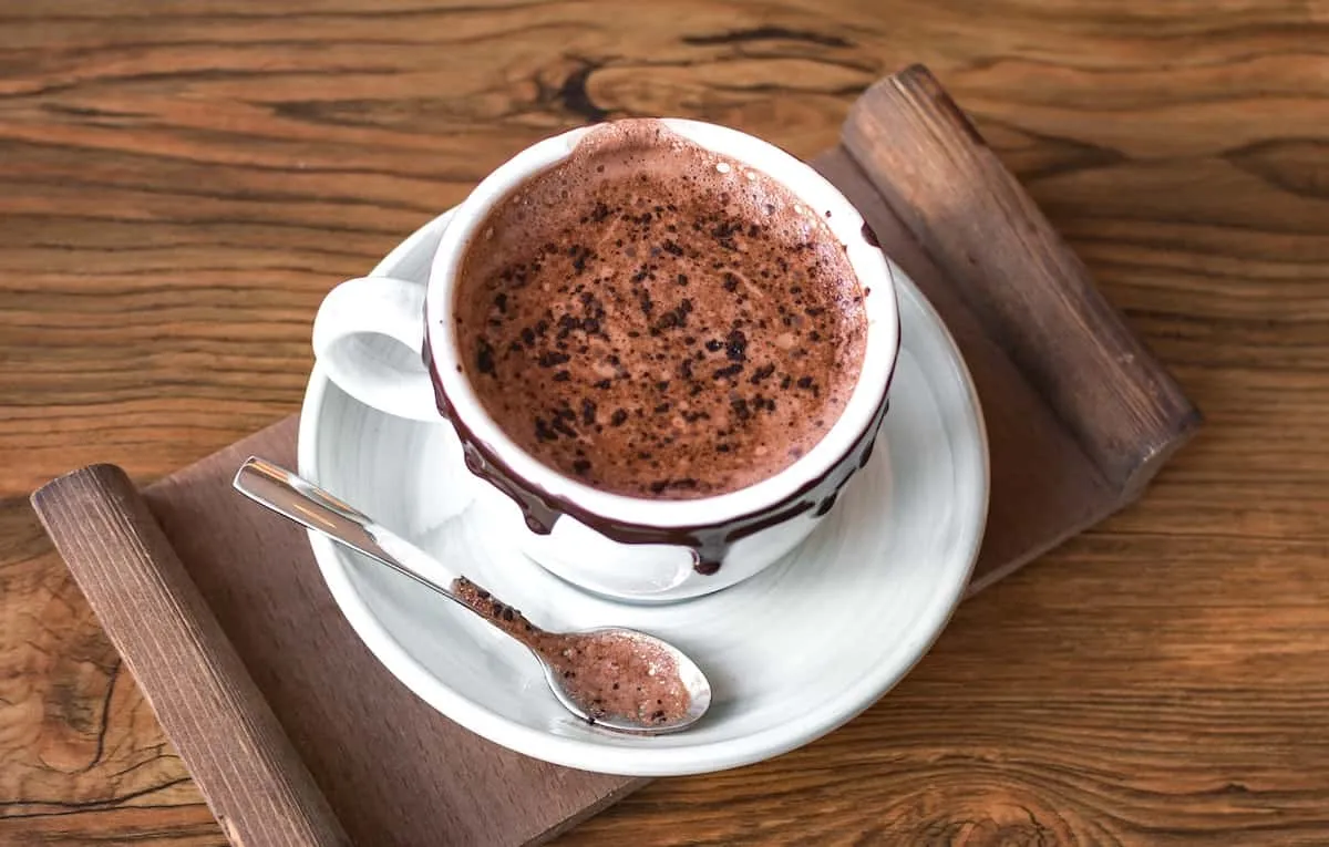 Recetas de chocolate caliente sin azúcar para un postre saludable y delicioso