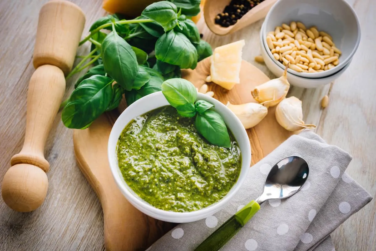 Procesadores de alimentos para hacer pesto