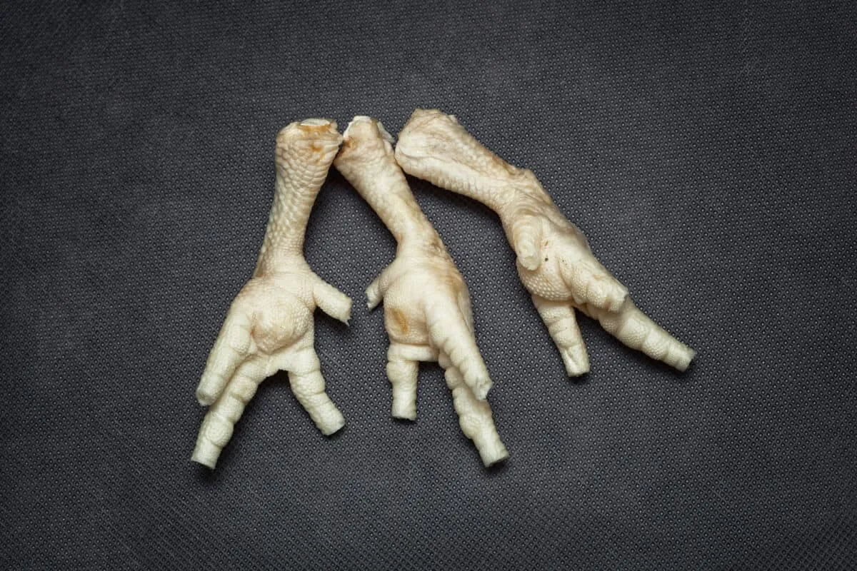 Recetas de patas de pollo deshidratadas caseras