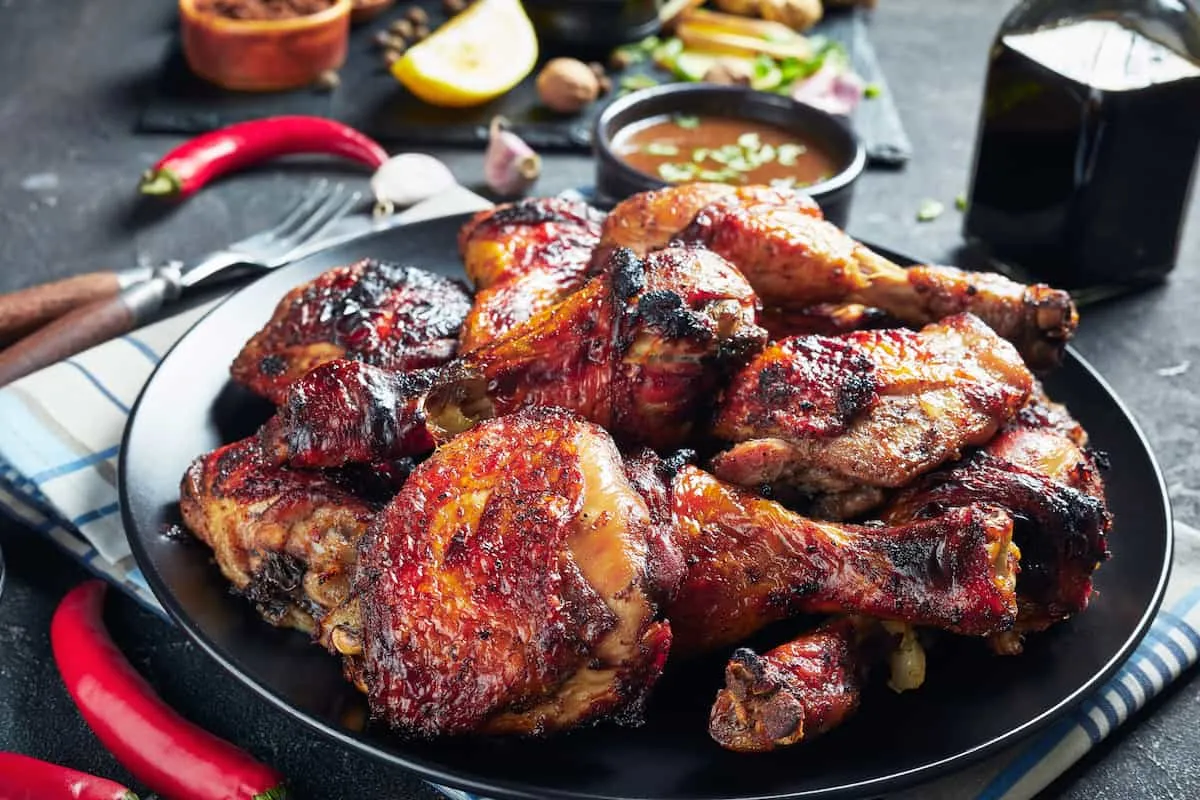 Recetas de pollo picante jerk caribeño